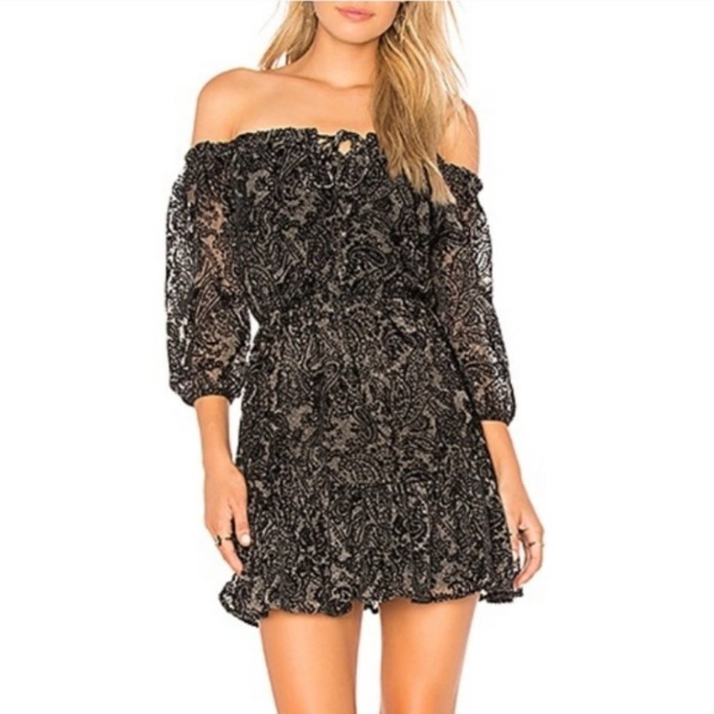 Revolve x BB Dakota Off-the-Shoulder Westerly Dress